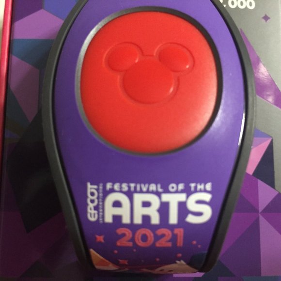 NEW 2021 Disney Parks EPCOT Festival Of The Arts Magic Band LE 2000 - Picture 12 of 12
